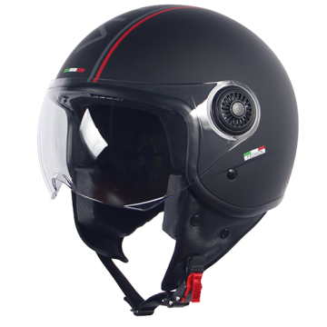 1314 helm vito jet loreto fashion mat zwart 1 0