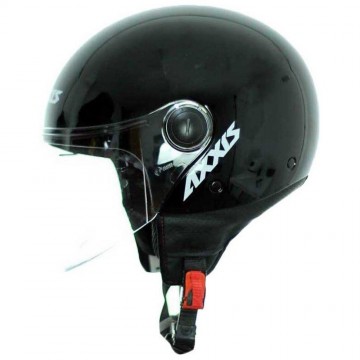 Axxis square solid jet helm 3