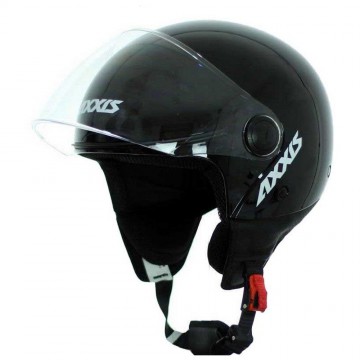 Axxis square solid jet helm
