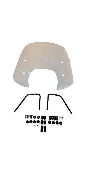 Windscherm vespa sprint transparant laag